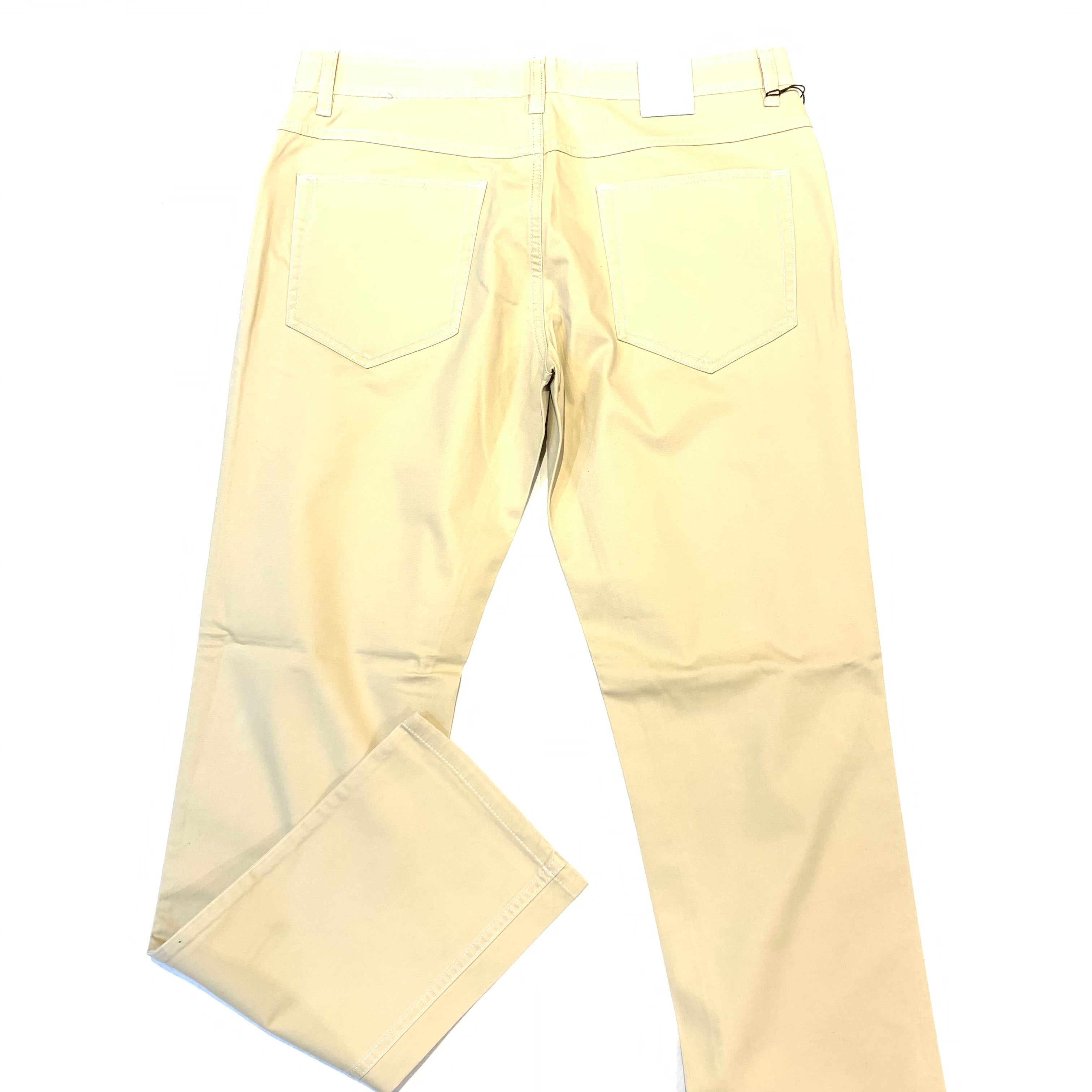 Enzo Tan Camel High-end Pants - Dudes Boutique