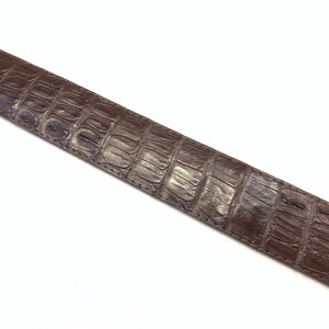 Kashani Men's Brown Alligator Belt - Dudes Boutique