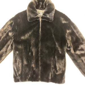 Kashani Black Full Mink Fur Coat - Dudes Boutique