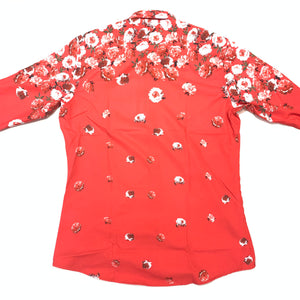 BENZINY Men's Red Rose Button Shirts - Dudes Boutique