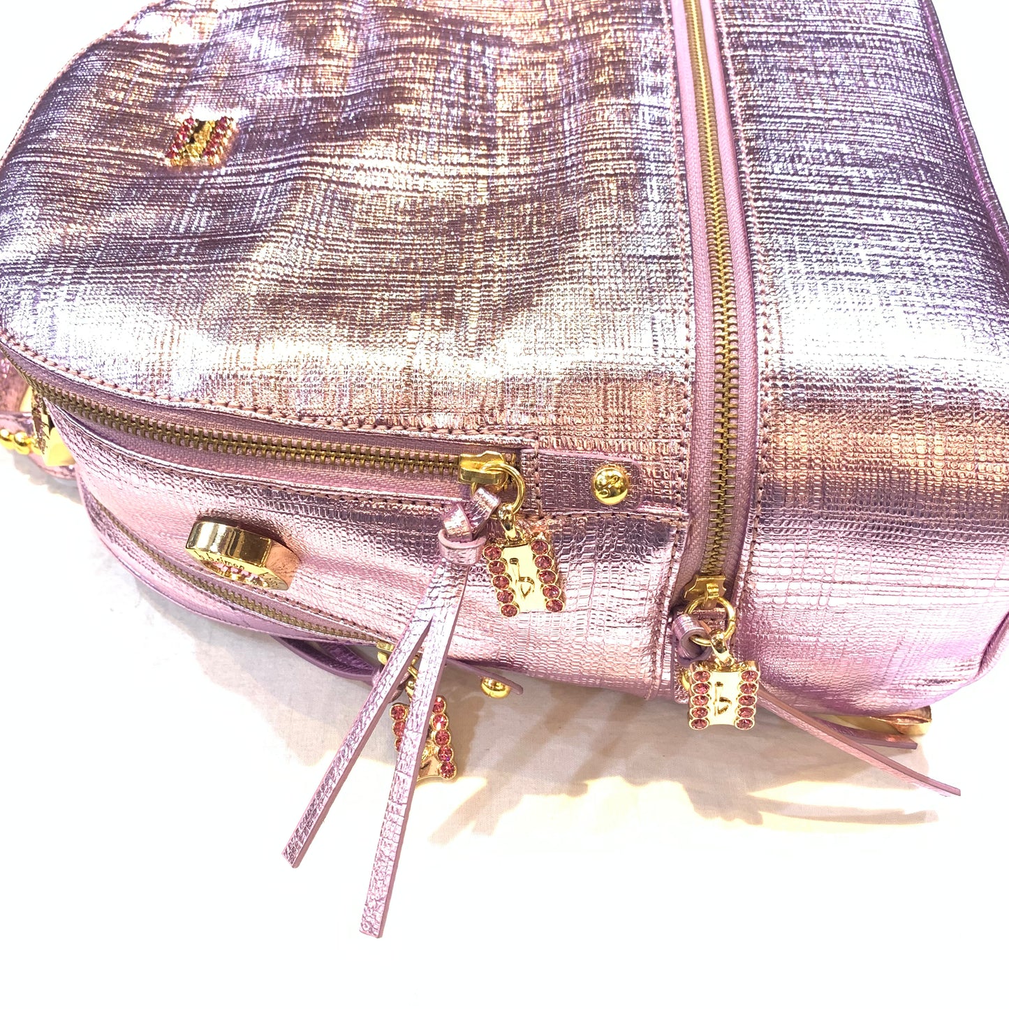 b.b. Simon Medium Backpack - Pink - Dudes Boutique