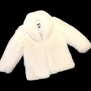 Barya NewYork Men's Full Arctic White Fox Fur Coat - Dudes Boutique