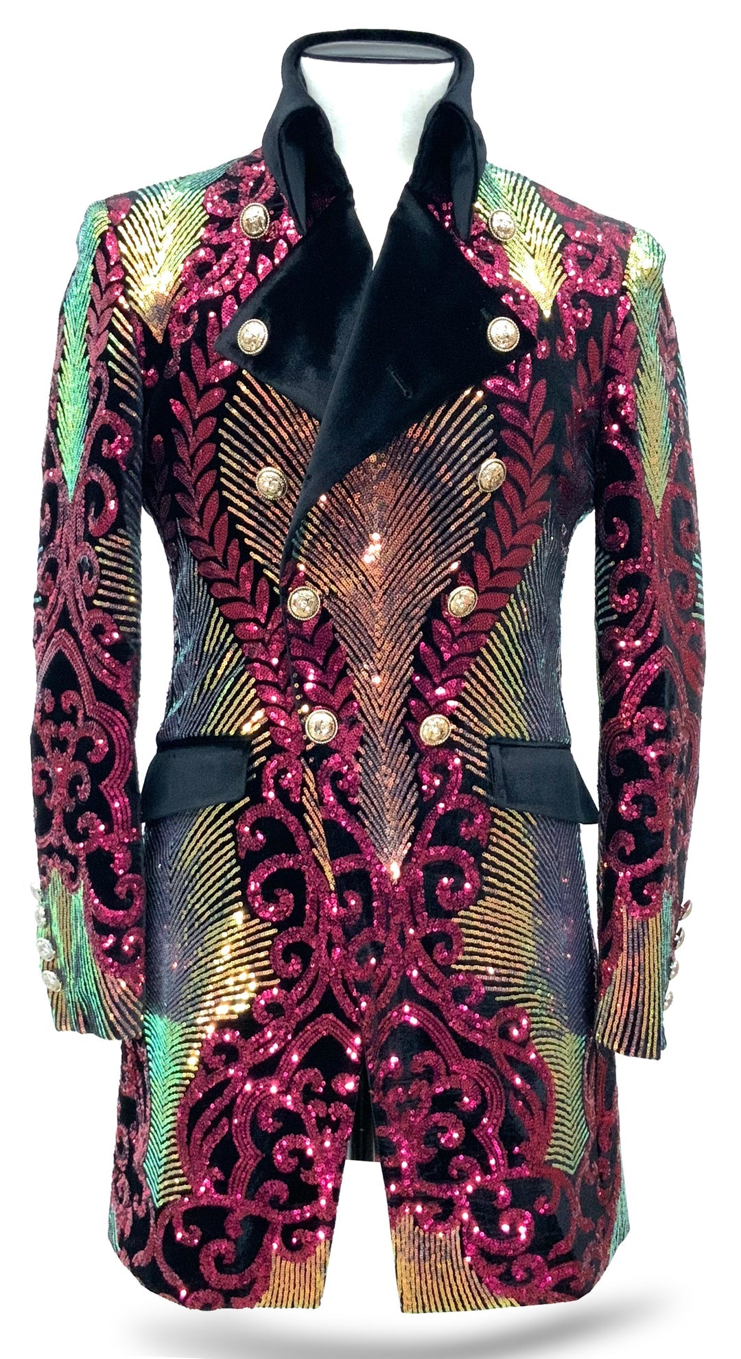 Angelino sequin sale blazer