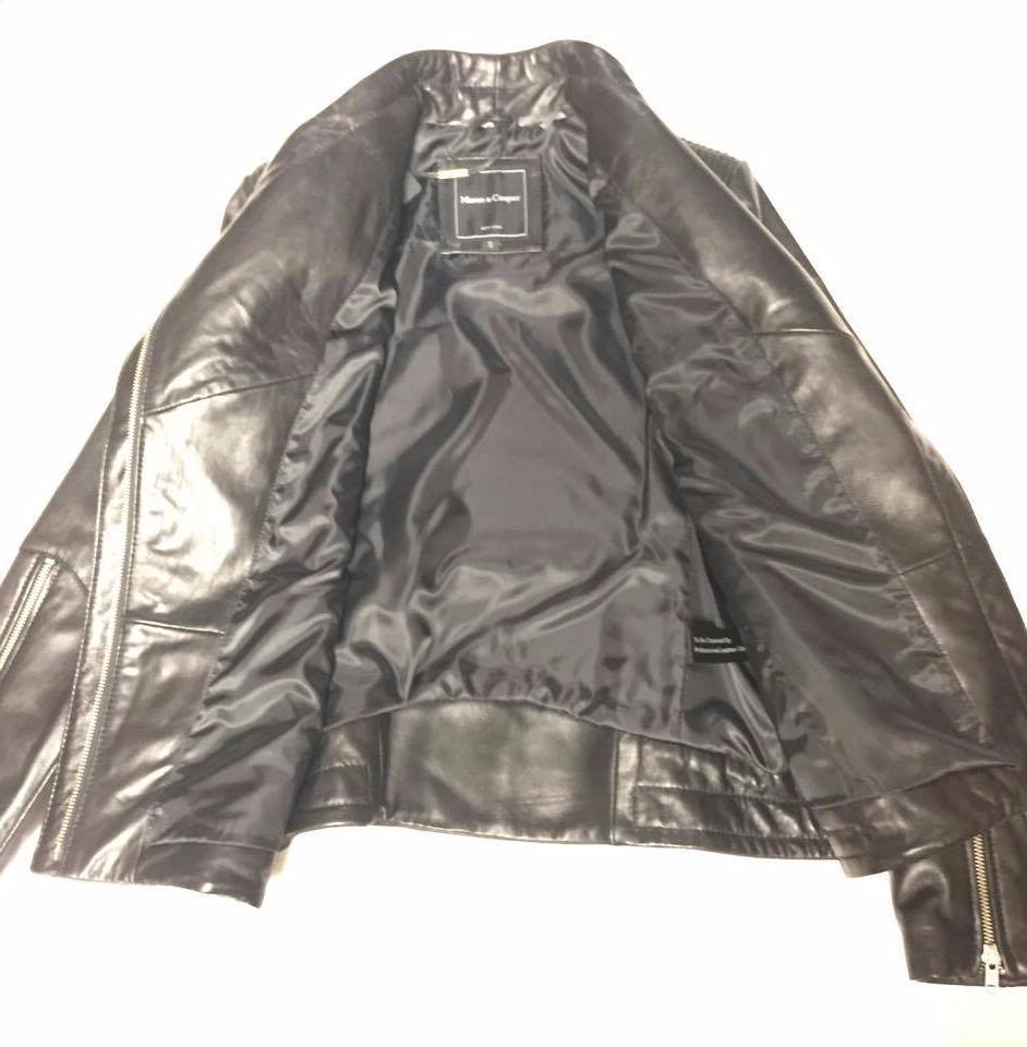 Mason & Cooper Women's Asymmetrical Black Lambskin Biker Jacket - Dudes Boutique