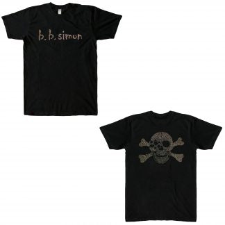 b.b. Simon Pirate Crystal T-shirt - Dudes Boutique