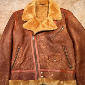 Kashani Shearling Maple Biker Jacket - Dudes Boutique