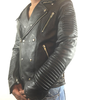 Mason & Copper Lambskin Motor Cycle Jacket - Dudes Boutique