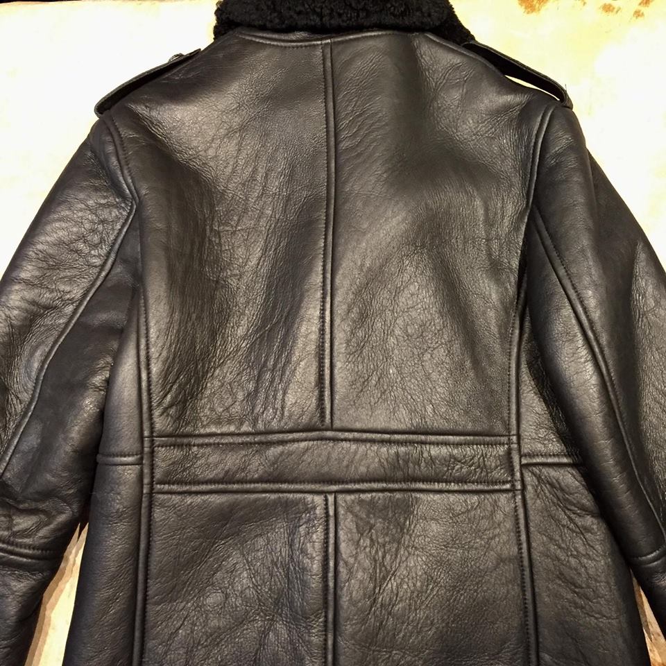 Kashani Black Shearling Jacket – Dudes Boutique