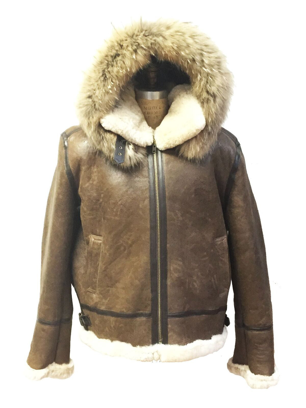 Jakewood - 800 Aviator Shearling Jacket - Dudes Boutique