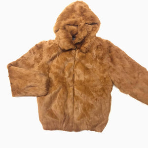 Winter Fur Women's Whiskey Rabbit Fur Jacket - Dudes Boutique